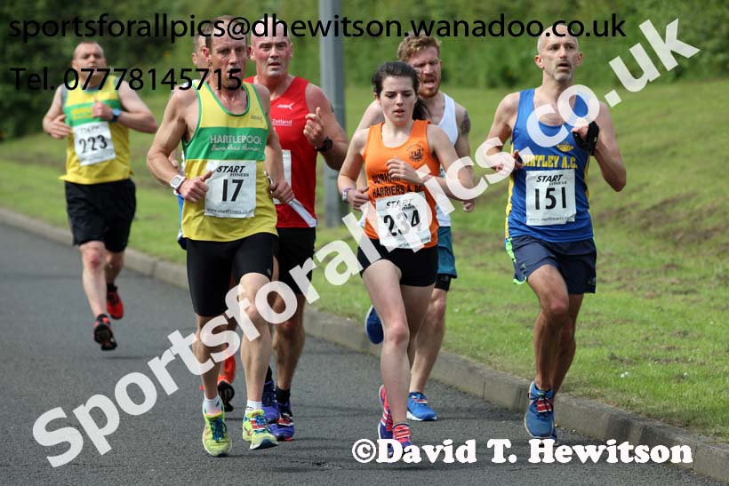 Newton Aycliffe 10k Road Race, County Durham. Photo: David T. Hewitson/Sports for All Pics
